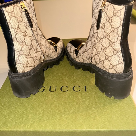 Gucci boots size 8 worn once - Picture 6 of 9